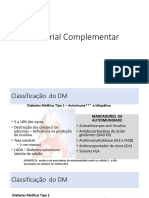 DM Tipo 1 e 2: Classificação, Tratamento e Metas