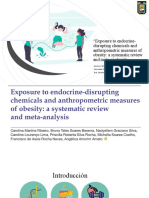 Exposure To Endocrine-Disrupting Chemicals and Anthropometric Measures