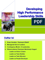 High Performance Leadership