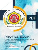 Profile Book Karang Taruna Kel. Gondoriyo, Ngaliyan, Semarang