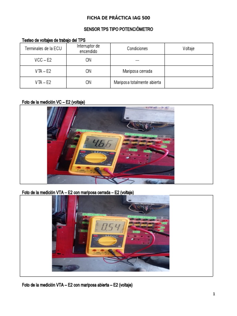 Sensor TPS y MAP | PDF | Ingenieria Eléctrica | Electricidad