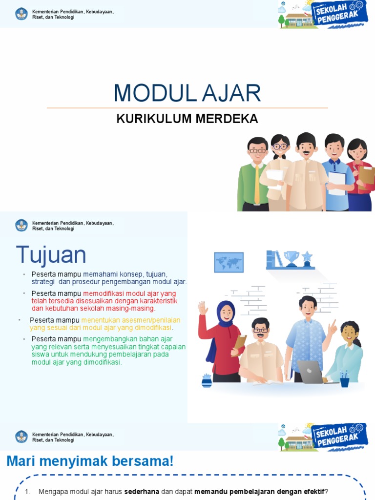 Ppt Modul Ajar Pdf