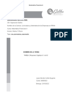 Matematica Tarea 2 Resumen Capitulo 6