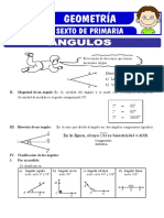 Los Angulos y Su Clasificacion para Sexto de Primaria