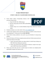 SAC Indonesia 2022 Syarat Pendaftaran Peserta dan Ofisial