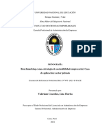 Benchmarking Como Estrategia de Sostenibilidad.