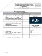 Checklist For New or Renewal Application PPS CIS 22 and 23