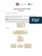Diagrama de Clases UML - Resumen