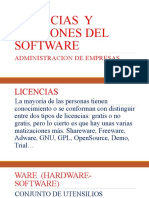 Versiones de Software Octubre2020