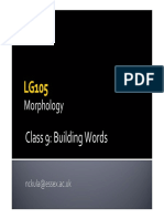 LG105 Class9 BuildingWords