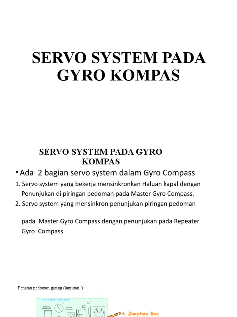Servo System Gyro Compass dan Elemen Sensitif | PDF | Teknologi ...