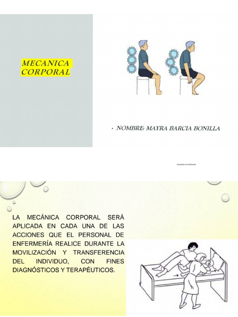 Mecánica Corporal PDF