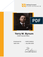 Conference ID Card Template