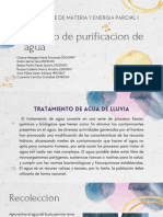 Proceso de Purificacion de Agua - Presentacion