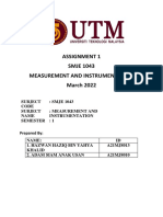 Assigment Measurement & Instrument (HAZWAN HAZIQ & ADAM SIAM) (A21MJ8013 & A21MJ8010) (Section 01)