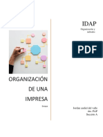 Organización de Una Empresa