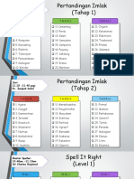 Spelling Bee Competition Schedule