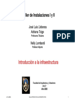 Introducción A La Infraestructura (L+T+L 2020)