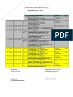 Jadwal Tahfiz Revisi Oktober 2022