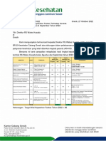 RS Wates Husada - Feedback Kepatuhan Faskes Agustus Dan September 2022