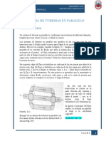 Sistema de tuberías en paralelo: análisis experimental de pérdidas de carga