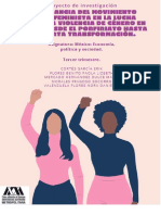 Importancia Del Movimiento Social Feminista en La Lucha Contra La Violencia de Género en México Desde El Porfiriato Hasta La Cuarta Transformación