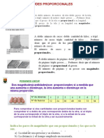 6° - Magnitudes Proporcionales