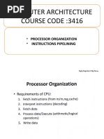 Presentation of Computer Architecture