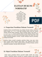 PENELITIAN HUKUM NORMATIF