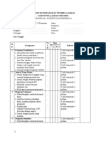 Instrumen Supervisi Perangkat Pembelajaran Kurmer