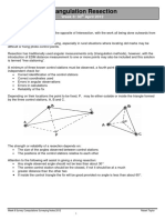 Triangulation Resection Method