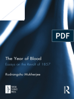 Rudrangshu Mukherjee - The Year of Blood - Essays On The Revolt of 1857-Routledge (2017)