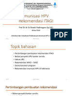 Imunisasi HPV Rekomendasi ITAGI