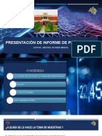 Presentación de Informe de Prácticas - M