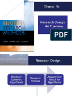 Research Design: An Overview