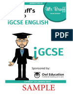 MR Bruffs Guide To iGCSE English Sample