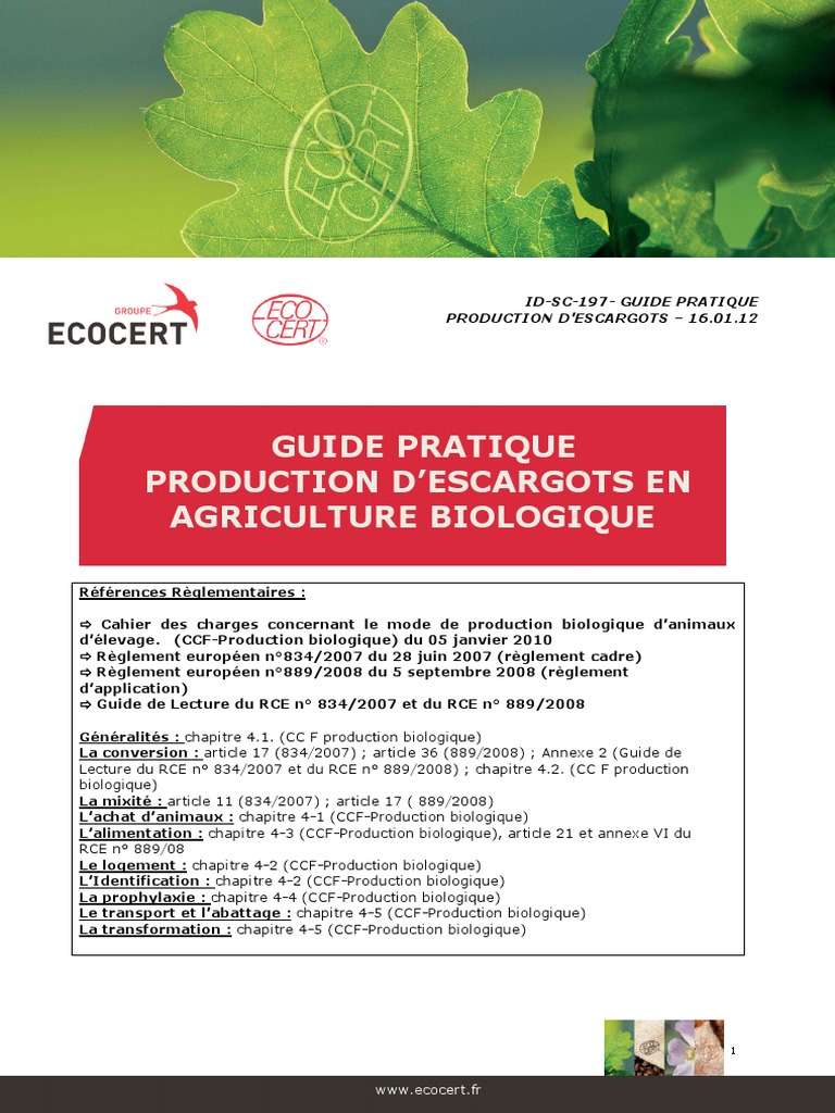 Guide Pratique Production+ | PDF | Agriculture biologique | Agriculture