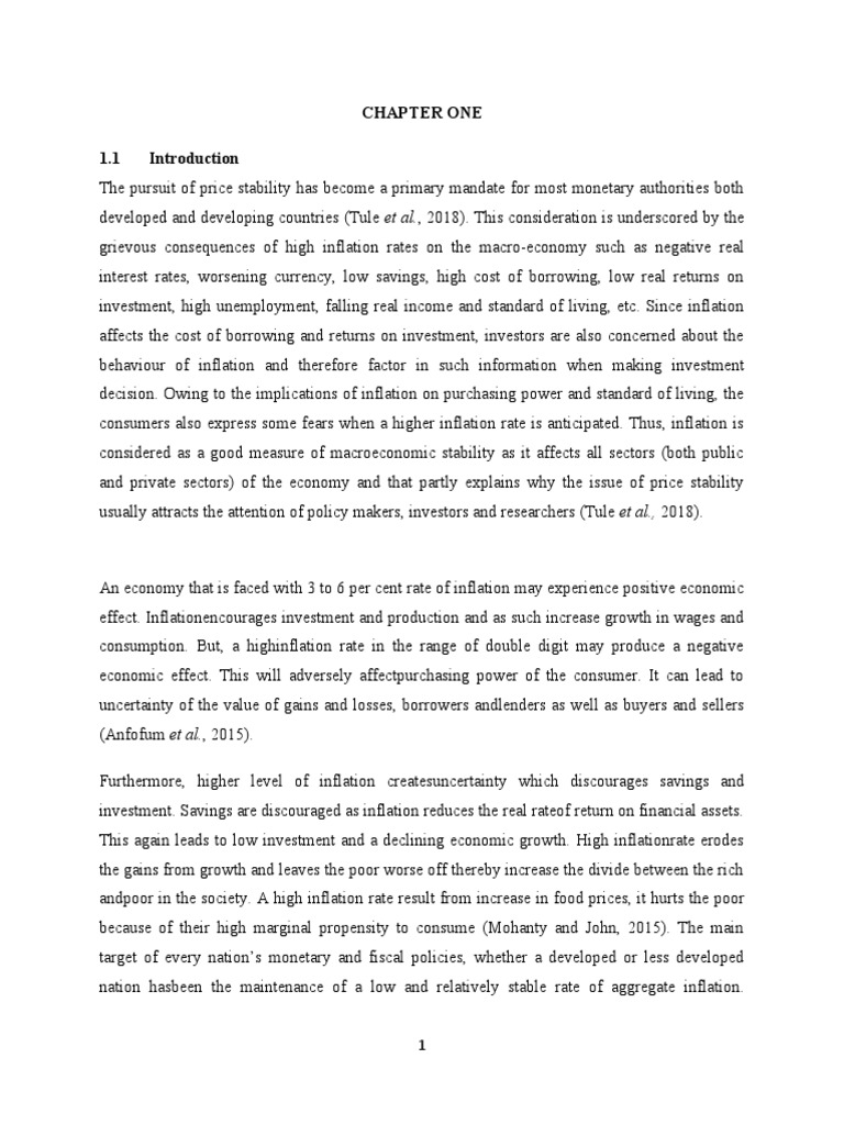 Effect of Oil On The Nigerian Economy | PDF | Inflation | Macroeconomics