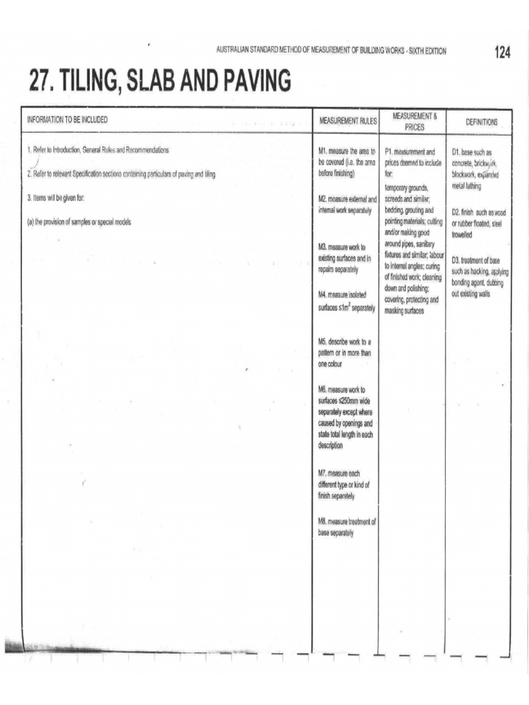 6 Tiling-Slab-Paving | PDF