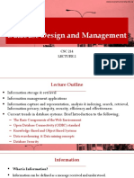 Database Design and Management at Covenant University