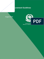 Public Procurement Guidelines