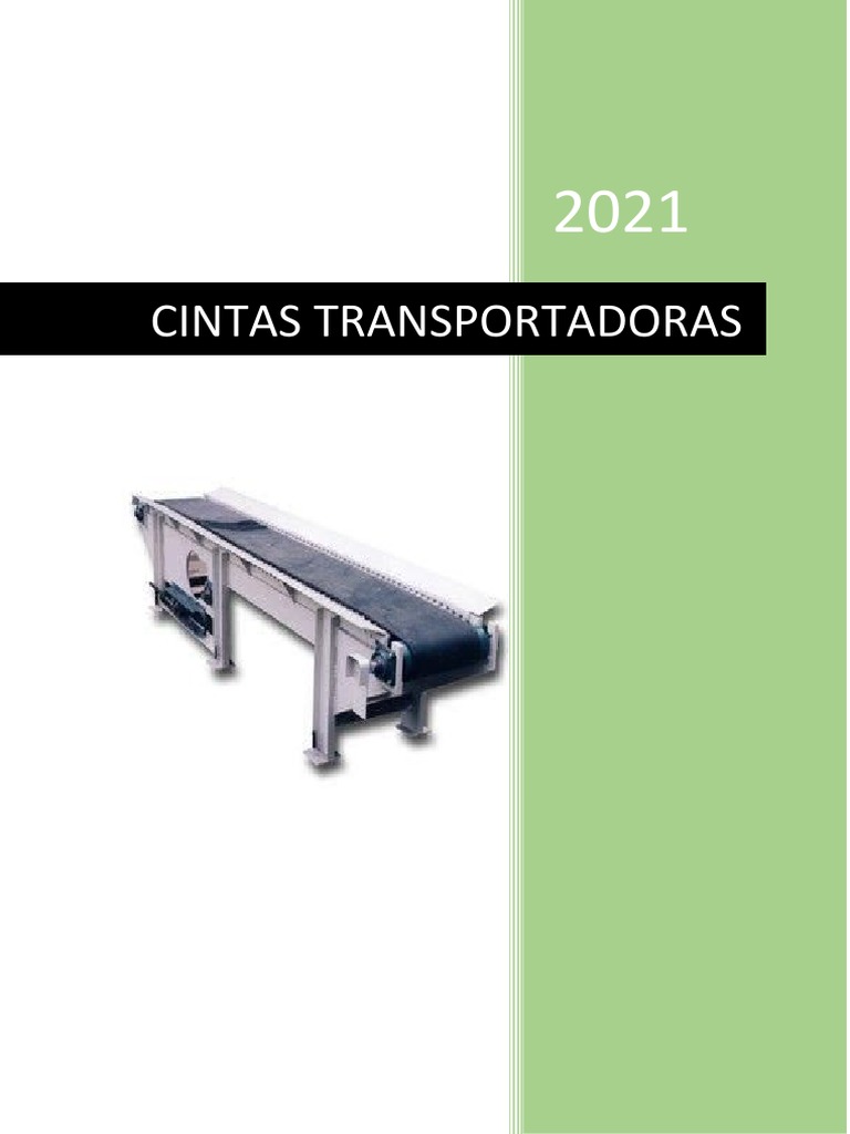 Cintas Transportadoras | PDF | Fibra sintética | Materiales