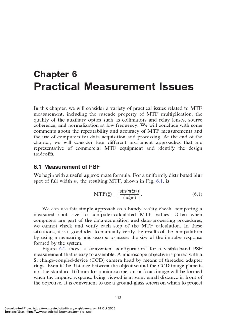TT121 ch6 | PDF | Coherence (Physics) | Infrared