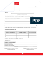 Reference Form For Corporate Current Account