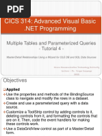 Tutorial4 - Wizard - Multiple Tables and Parameterized Queries - 2022