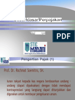 Dasar Dasar Perpajakan