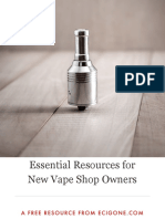 Essential Resources For Vape Shops