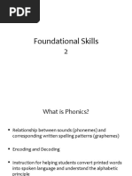 Foundational Skills 2