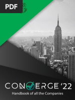 Converge'22 - HandBook of Companies