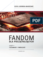 Lisowska-Magdziarz Fandom Dla Poczatkujacych Czesc 2 2018